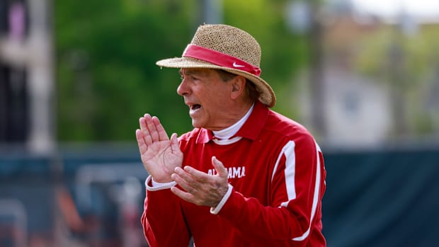 Nick Saban, Alabama Football Practice - March 20, 2023